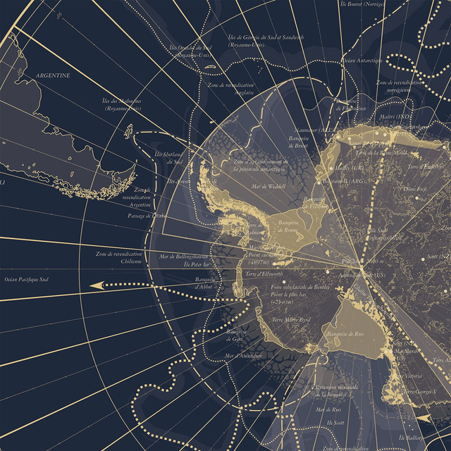 Carte - Antarctique
