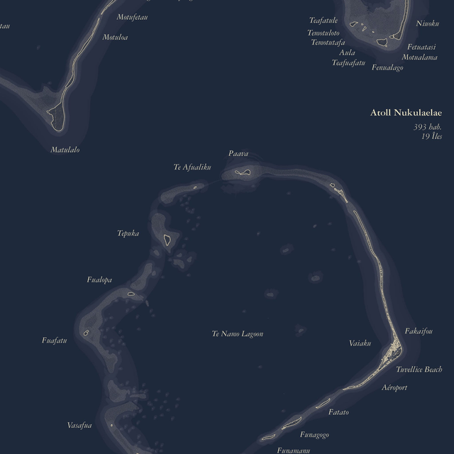 Carte - Tuvalu