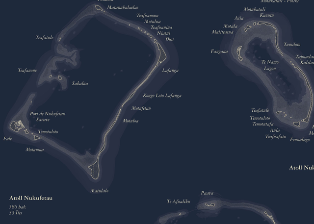 Carte - Tuvalu