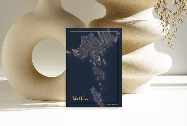 Carte - Îles Féroé