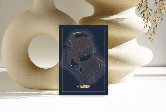 Carte - Huahine