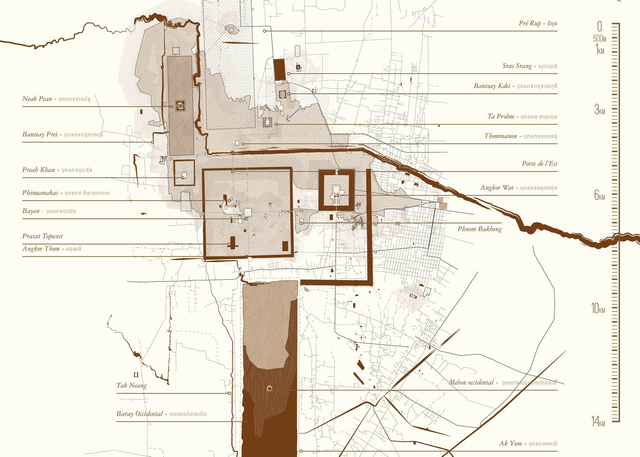 Carte - Angkor Thom