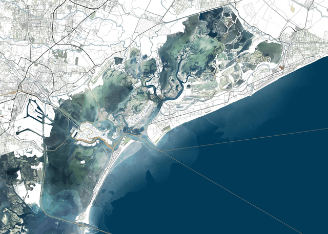 Carte - Lagune de Venise