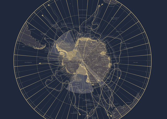 Carte - Antarctique