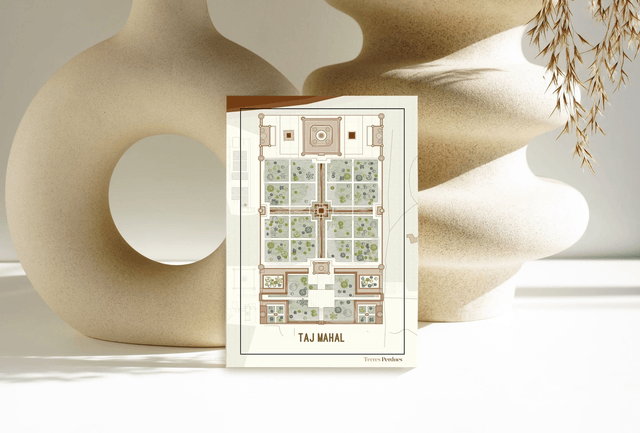 Carte - Taj Mahal