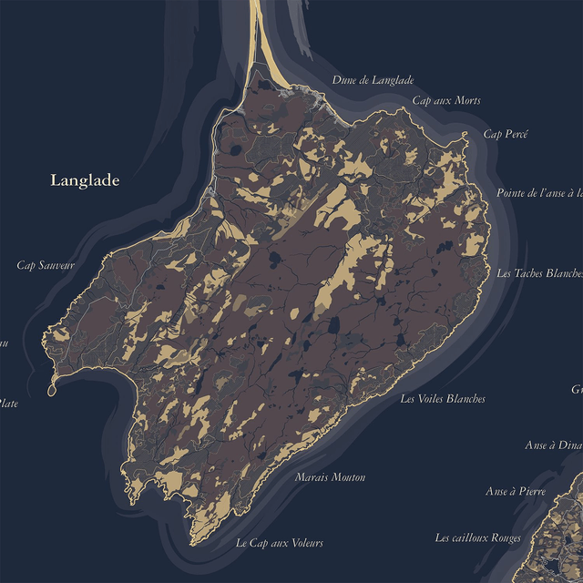 Carte - Saint-Pierre-et-Miquelon